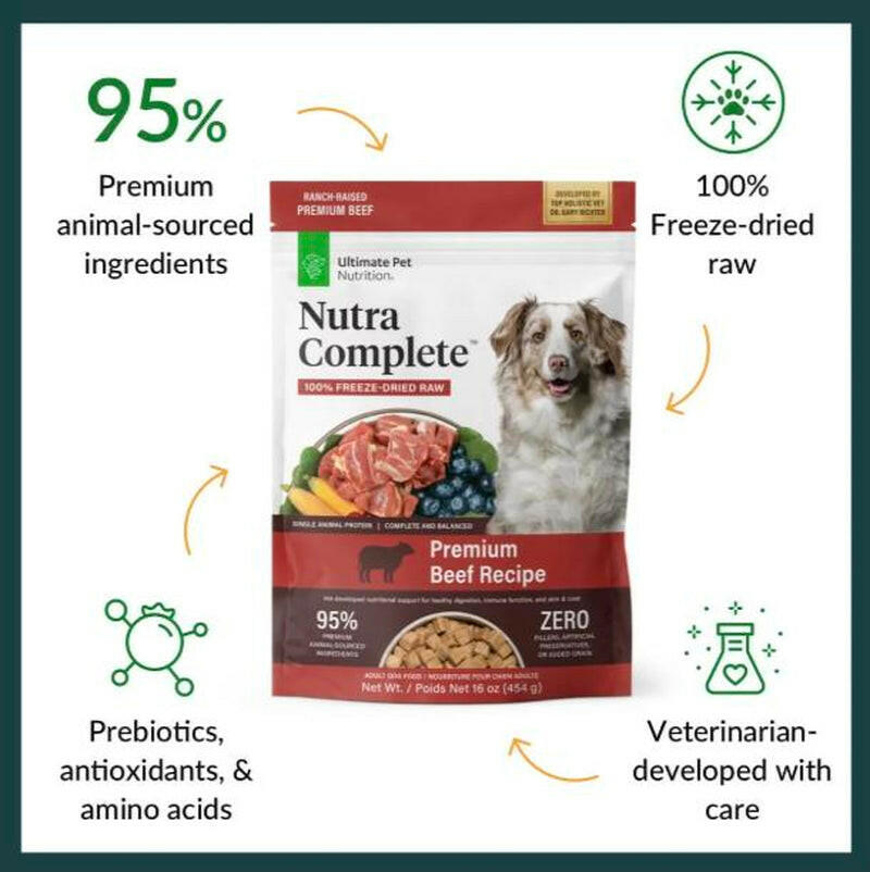 Ultimate Pet Nutrition - Nutra Complete Beef