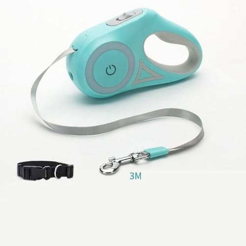 Dog Leash Retractable Leash And Dog Collar Spotlight Automatic Pet Dog - Pets Best shop