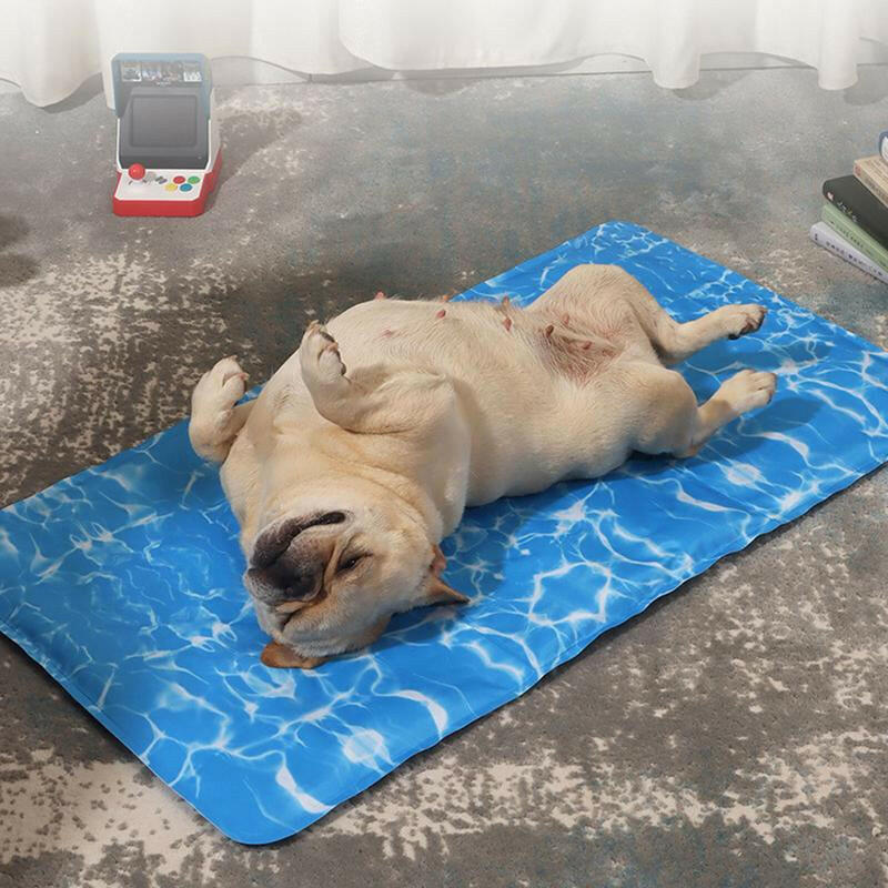 2025 Summer Pet Cooling Pad - Eco-Friendly Large Dog & Cat Cooling Mat for Beds, Crates & Outdoor Use | Portable, Waterproof, Non-Shedding & Durable for Travel, Camping & Hot Days