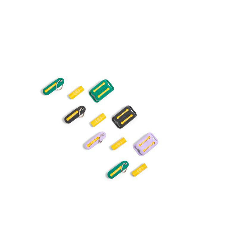 Poomergency Starter Pack - Dog Poop Bag Holder for Collars + 23 Emergency Refills - Never Bagless!