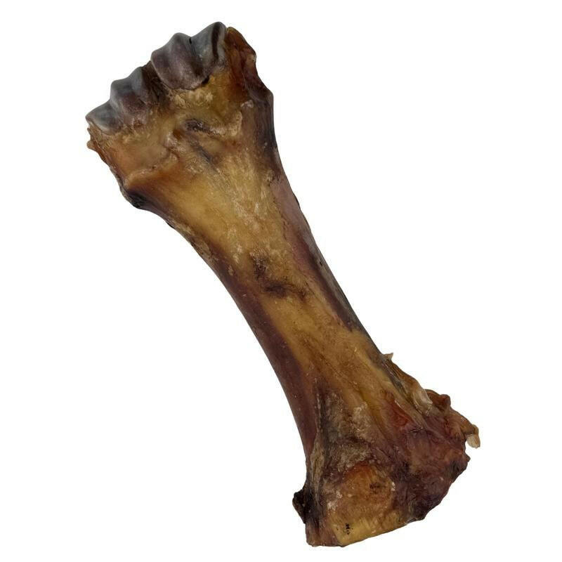 King Lou Whole Beef Shin Bone - 100% USA Grass Fed - Natural Dental Support & Chew Toy for Medium to Large Dogs - Single Ingredient - Slow Baked - No Fillers