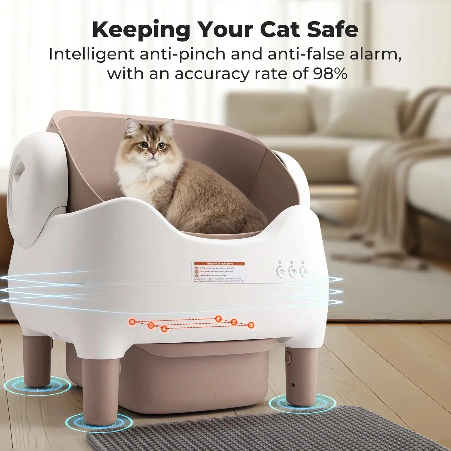 Automatic Self Cleaning Litter Box Big Save Store