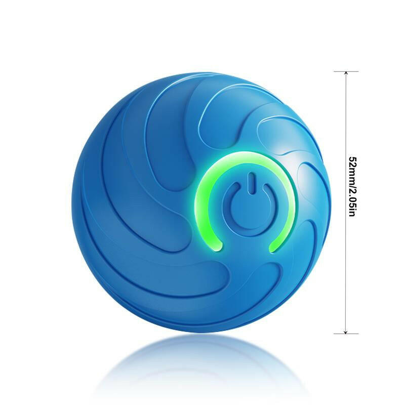 SPOVEN Intelligent Jumping Vibration Interactive Dog Ball, Automatic Sports Bouncing Ball Toy, Suitable for Small/Large Dogs, Durable Resistant Chewing Design, USB Rechargeable