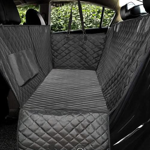 Dog Car Seat Cover View Mesh Pet Carrier Hammock Safety Protector Car - Pets Best shop