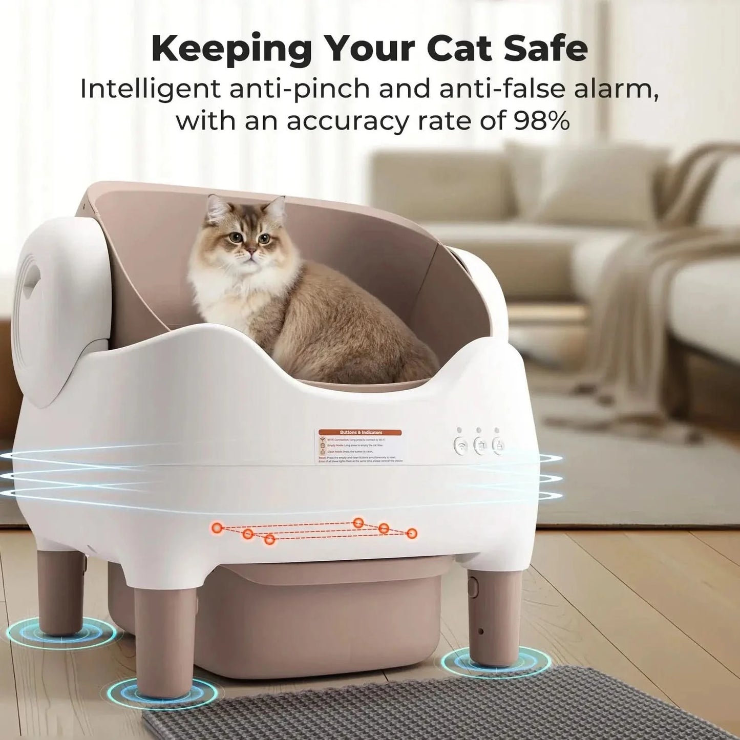 Automatic Self Cleaning Litter Box Big Save Store