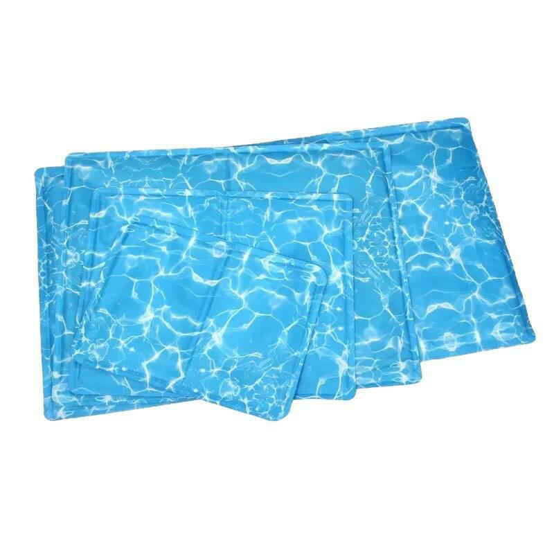 2025 Summer Pet Cooling Pad - Eco-Friendly Large Dog & Cat Cooling Mat for Beds, Crates & Outdoor Use | Portable, Waterproof, Non-Shedding & Durable for Travel, Camping & Hot Days