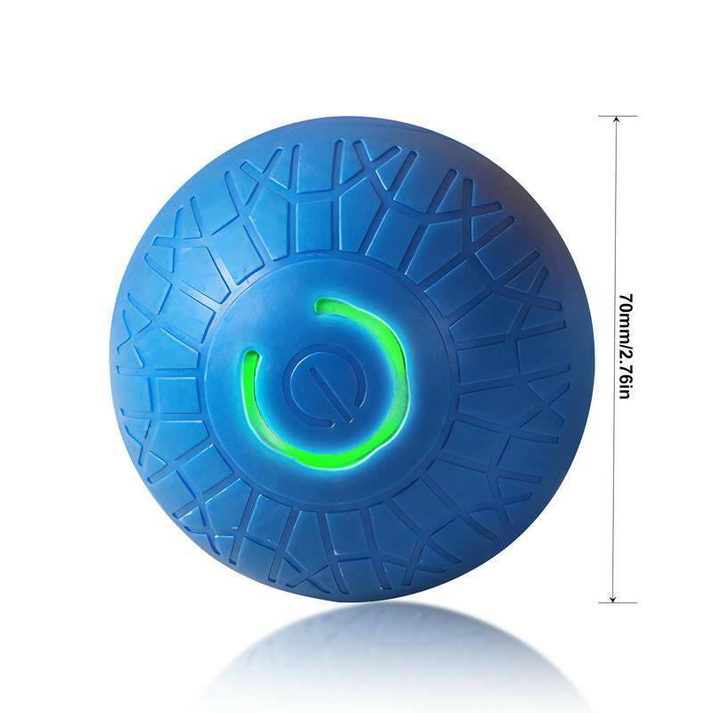 SPOVEN Intelligent Jumping Vibration Interactive Dog Ball, Automatic Sports Bouncing Ball Toy, Suitable for Small/Large Dogs, Durable Resistant Chewing Design, USB Rechargeable