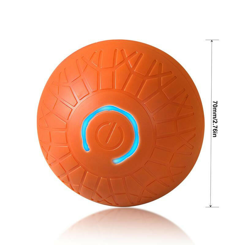 SPOVEN Intelligent Jumping Vibration Interactive Dog Ball, Automatic Sports Bouncing Ball Toy, Suitable for Small/Large Dogs, Durable Resistant Chewing Design, USB Rechargeable