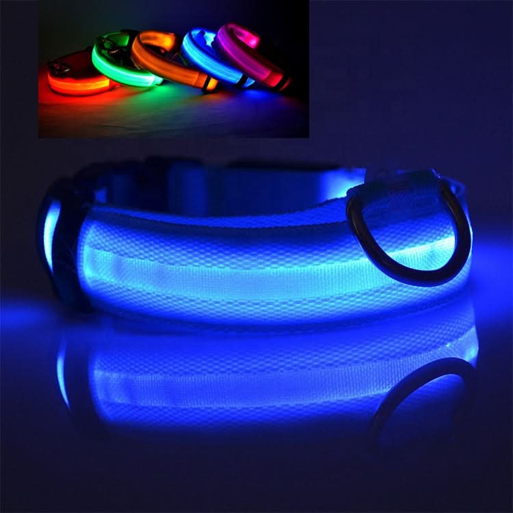 USB RECHARGEABLE LED PET DOG COLLAR - Pets Best shop