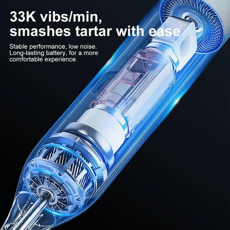 Oceantree Electric Teeth Cleaner Tartar Ultrasonic Tooth Cleaner Teeth Dental Scaler Tartar Remover Usb Electric Tooth Brush Electric Toothbrushes for Adult