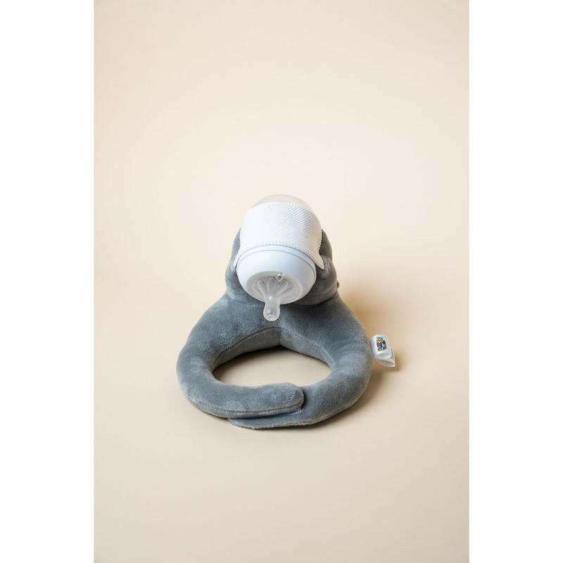 Elephant Fuzzy Feeder Baby Bottle Holder