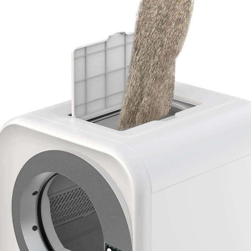 Furrbby Automatic Cat Litter Box, Self Cleaning Litterbox for Multiple Cats, with Safety Protection, App Control, Odor-Control, Liners Includes