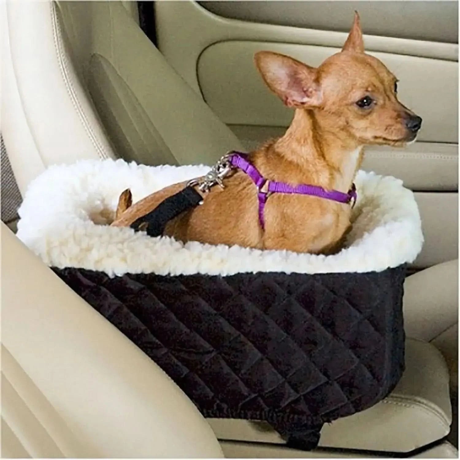 Car Pet Basket with Dog Cushion and Pet Bed My Store