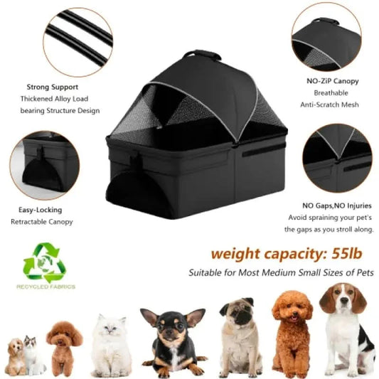 Pet Folding Stroller My Store
