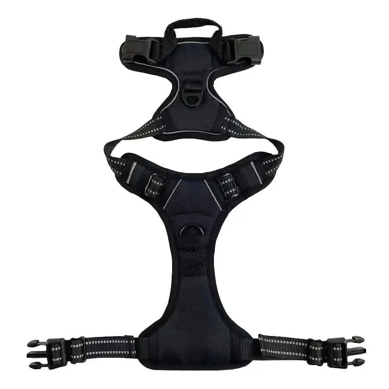 Reflective Nylon Chest and Back Harness for Dogs My Store