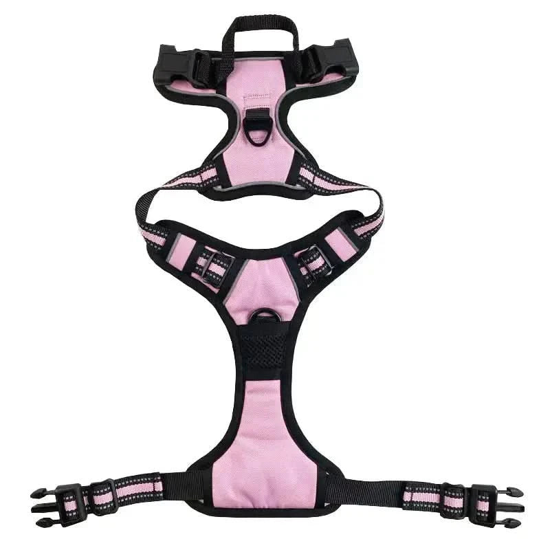 Reflective Nylon Chest and Back Harness for Dogs My Store