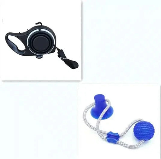 Pet Supplies With Water Bottle, Cup, Pet Rope My Store