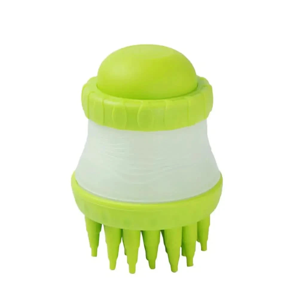 Dog Bath Brush with Massage Comb and Foot Cup My Store