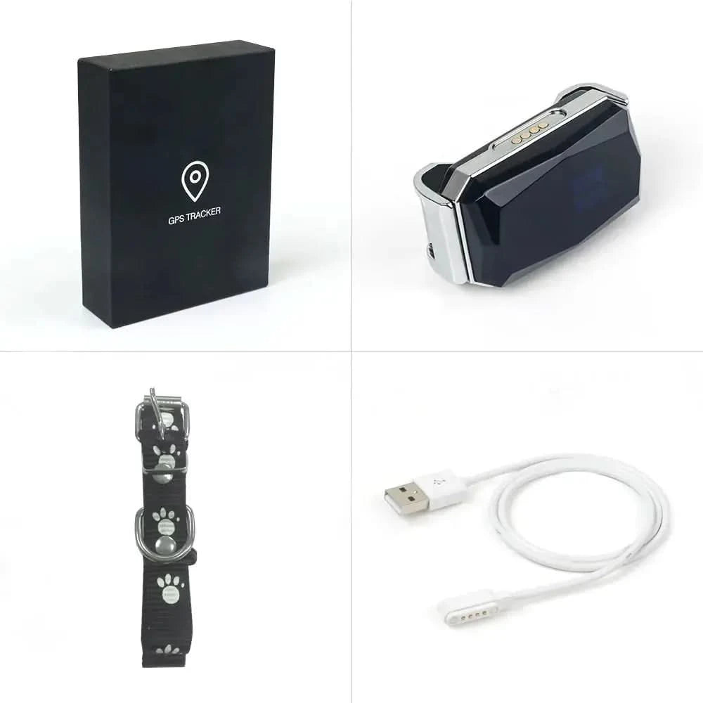 GPS Pet Tracker Collar for Lost Pet Location Tracking My Store