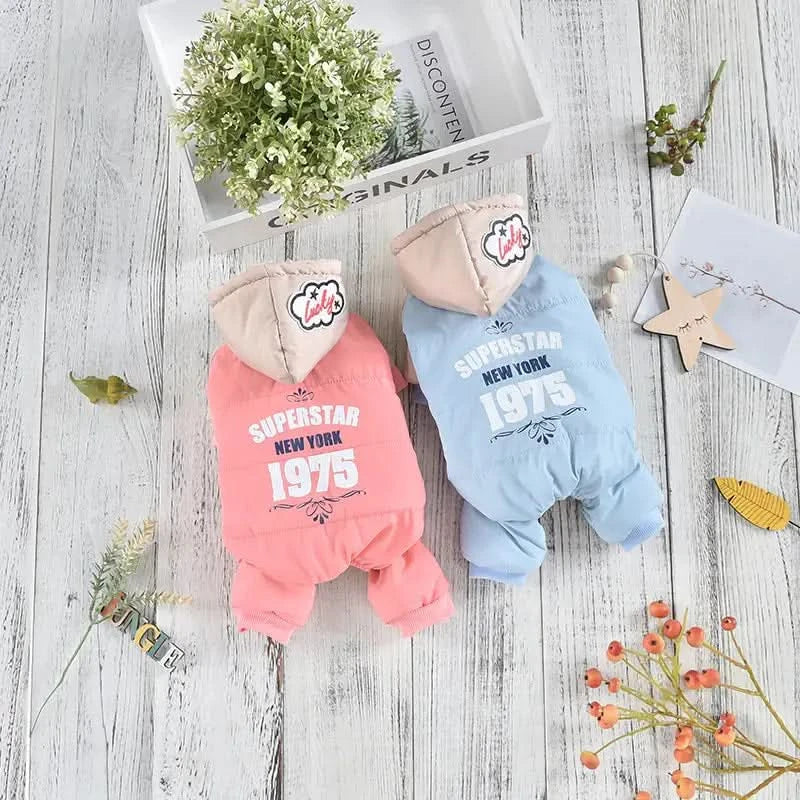 Thickened Cotton Padded Coat for Dogs My Store