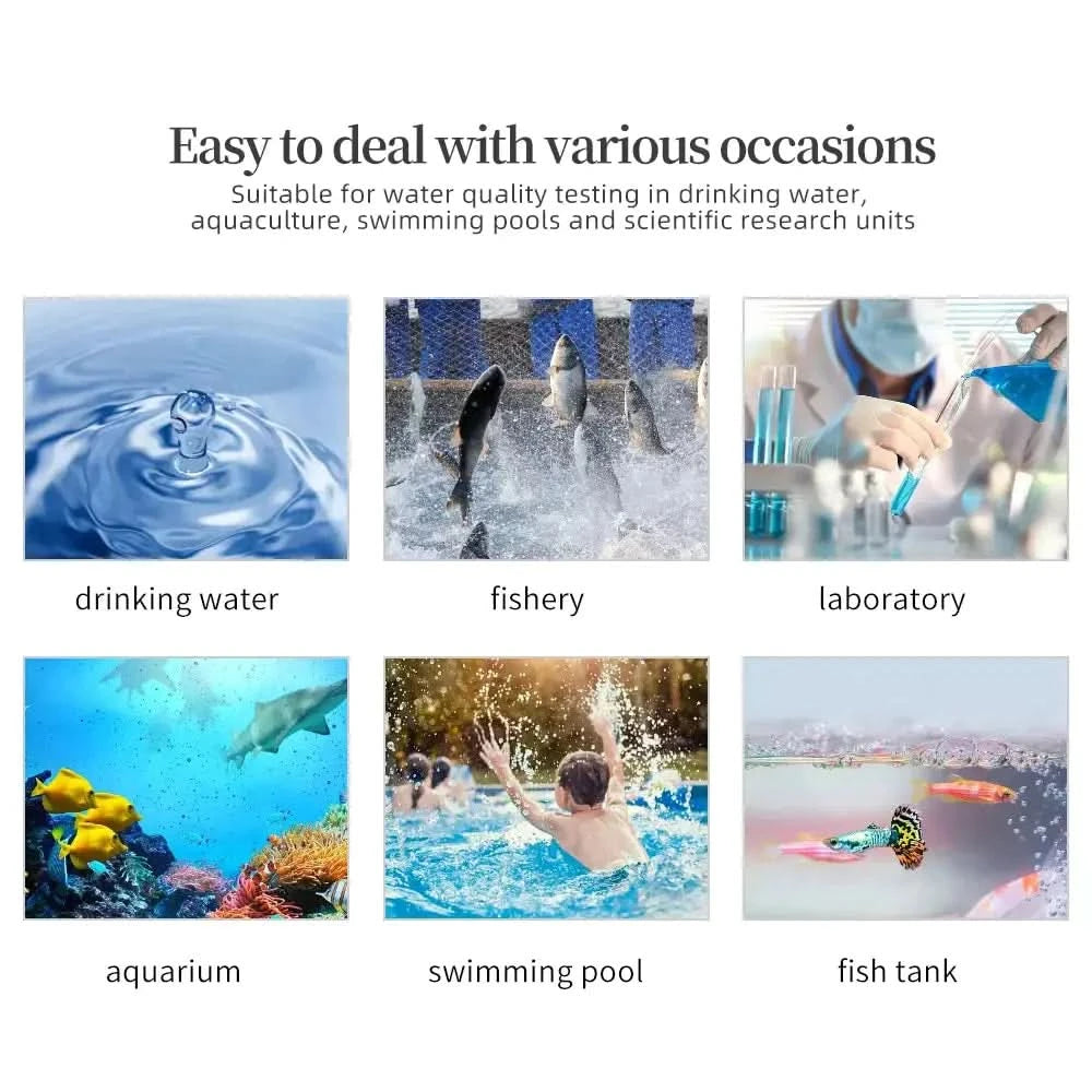 4 in 1 Digital PH EC Meter LCD Tester Pocket Hydroponics Aquarium Water Test Pen My Store