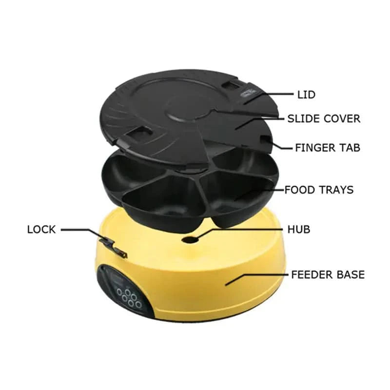 Automatic Pet Feeder with Pet Bowls My Store