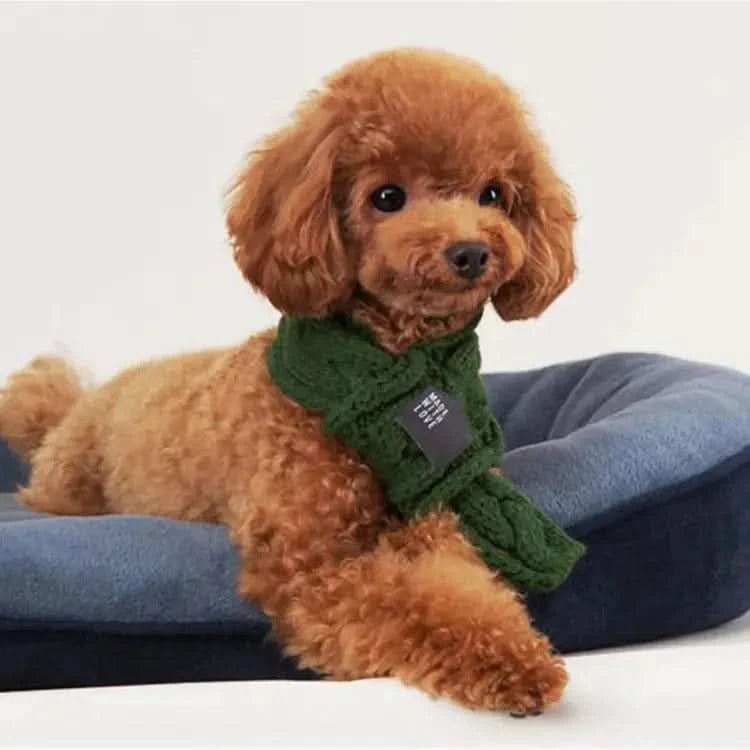 Thick Warm Scarf for Dogs - Cute Pet Scarf My Store