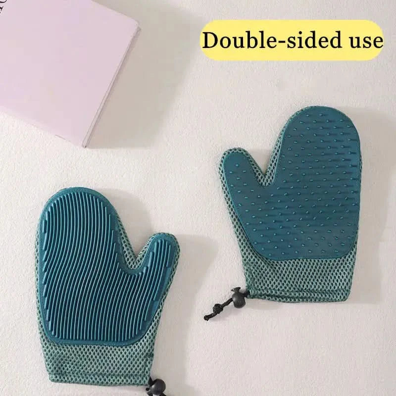 Silicone Massage Gloves and Pet Hair Removal Brushes My Store