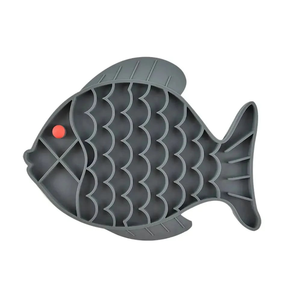 Silicone Slow Food Plate for Dogs and Pets My Store