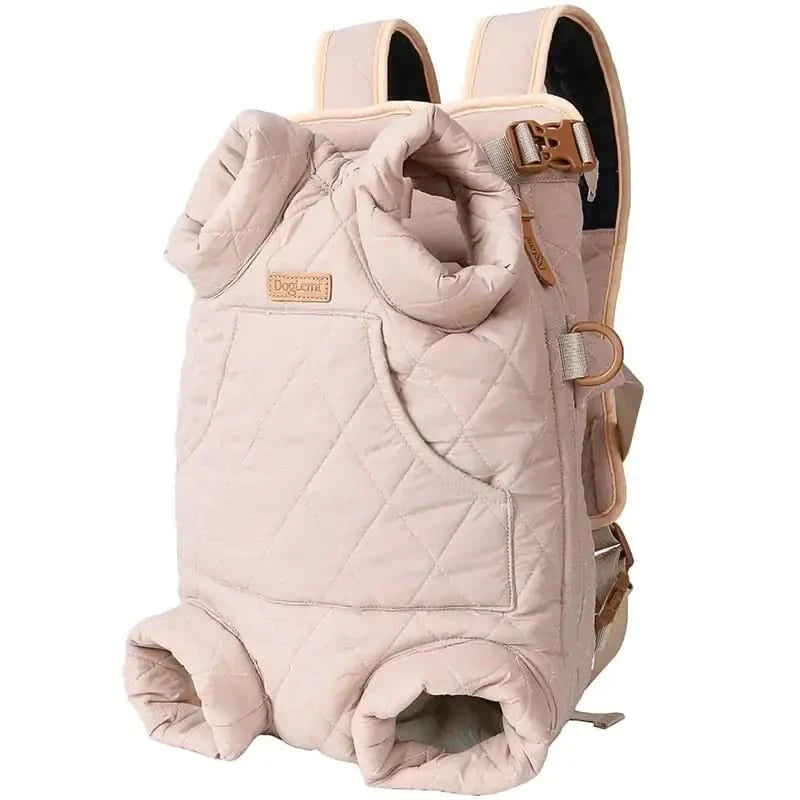 Winter Thickened Portable Pet Chest Backpack My Store