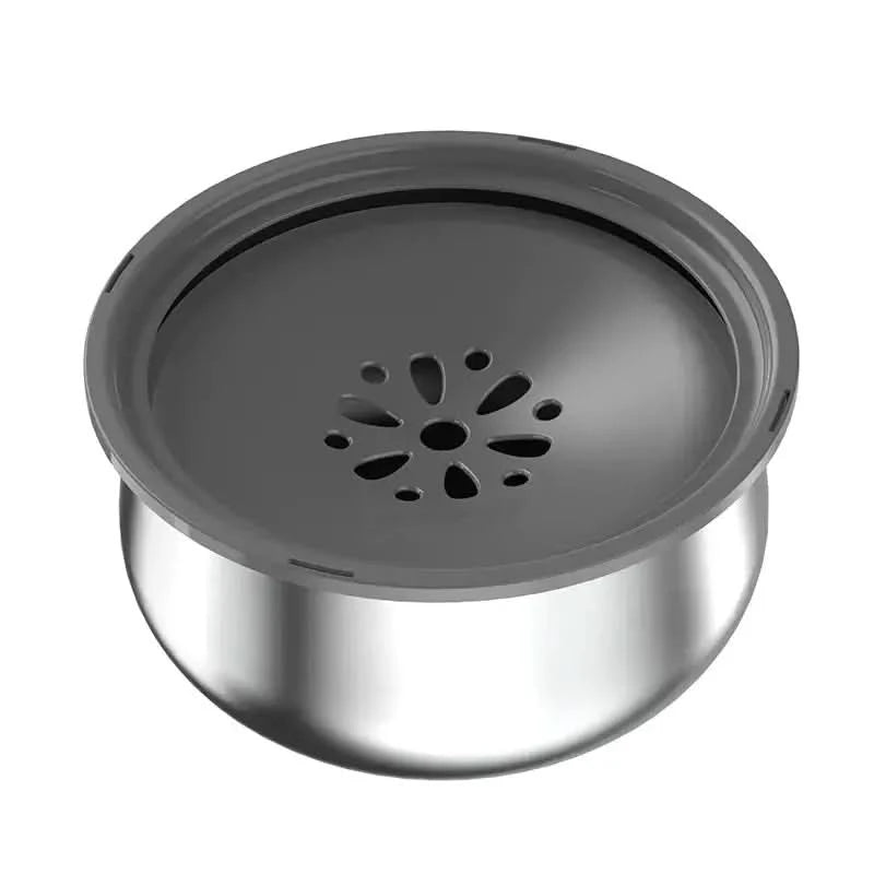 Stainless Steel Large Pet Water Bowl with Splash Guard My Store