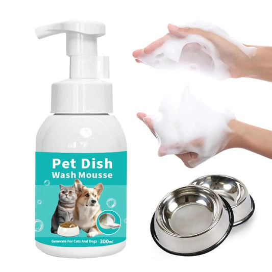 Pet Bowls Cleaner Mousse-Pet Safe IngredientsEssential Techniques for Pet Water and Food Bowl Hygiene-Pet Bowl Wash Mousse My Store