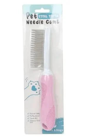 Pet Grooming Needle Comb for Cleaning Fur (Single Piece) My Store