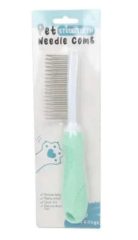 Pet Grooming Needle Comb for Cleaning Fur (Single Piece) My Store