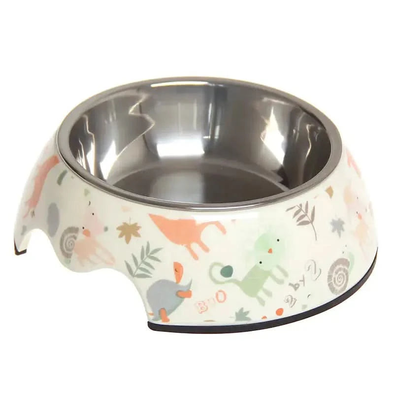 Non-Slip Dual-Use Stainless Steel Pet Bowl My Store