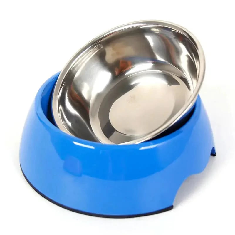 Non-Slip Dual-Use Stainless Steel Pet Bowl My Store