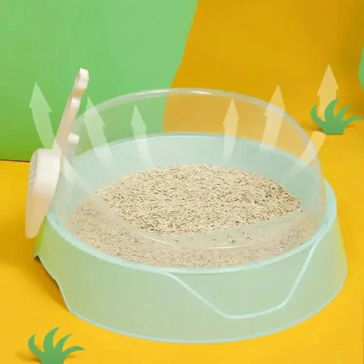 Large Semi-Enclosed Cat Litter Box with Shovel My Store