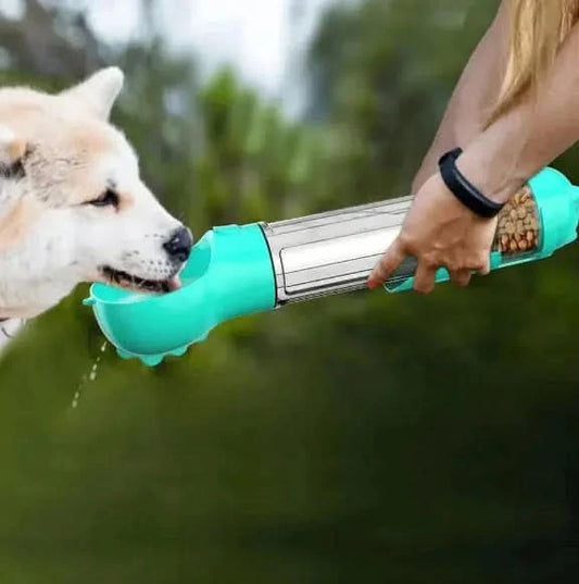 3-in-1 Portable Dog Water Bottle and Food Dispenser My Store