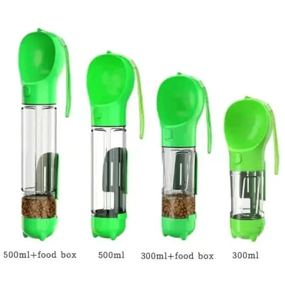 3-in-1 Portable Dog Water Bottle and Food Dispenser My Store
