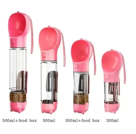 3-in-1 Portable Dog Water Bottle and Food Dispenser My Store