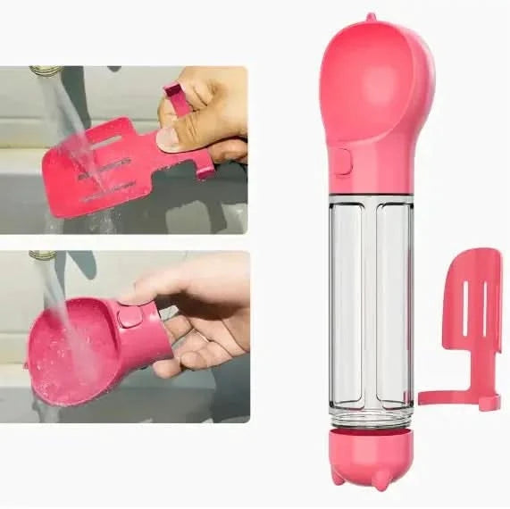 3-in-1 Portable Dog Water Bottle and Food Dispenser My Store