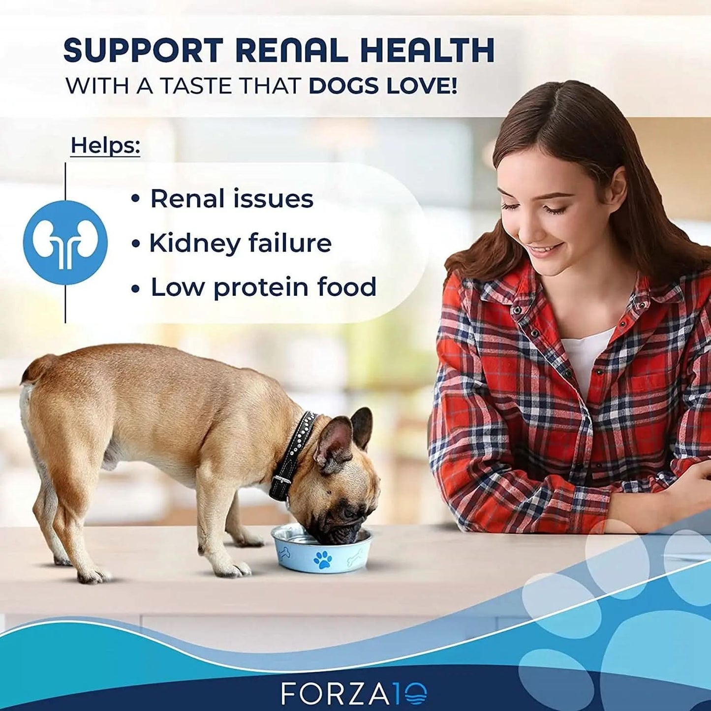 Kidney Care Wet Dog Food - Renal Support Formula with Lamb, Low Protein & Phosphorus, Sensitive Stomach, 3.5 Oz Cans, 32 Pack - Veterinarian Formulated, Made in Italy