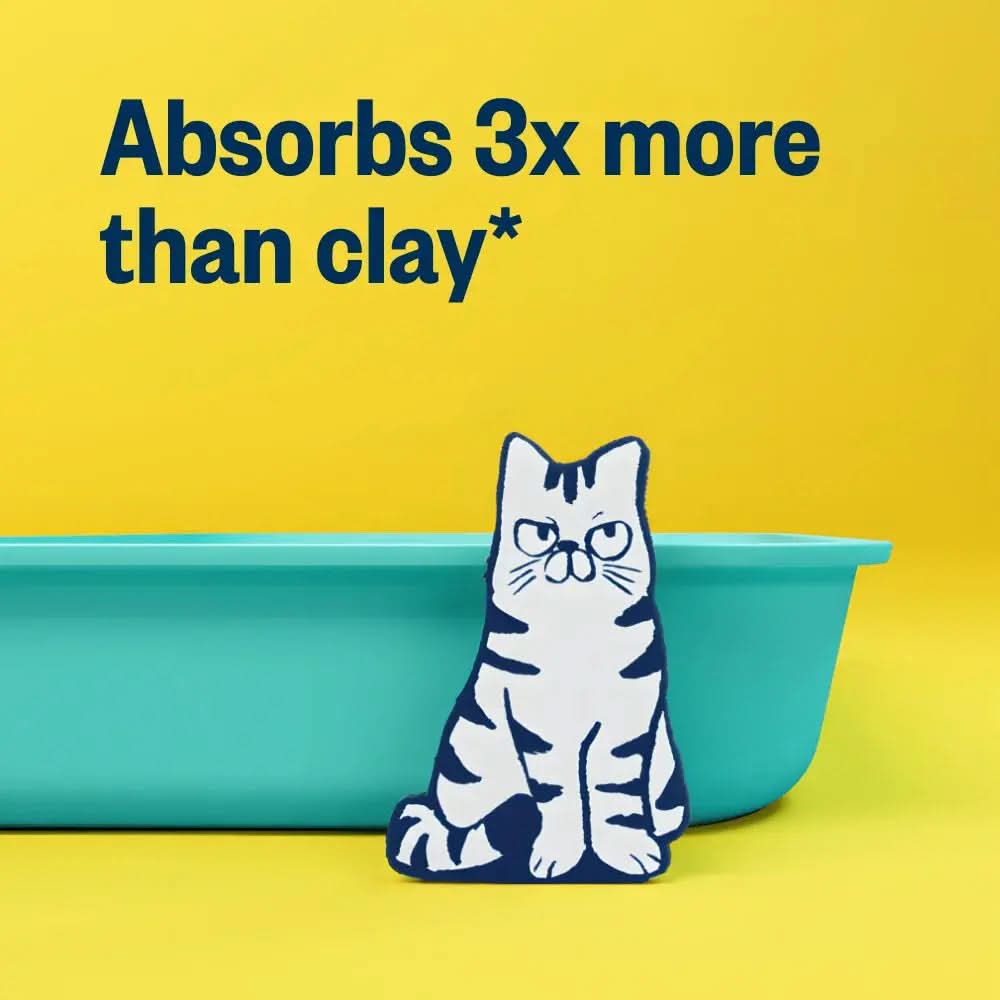 Business Cat Litter Unscented Clumping Natural 6 Lb Box