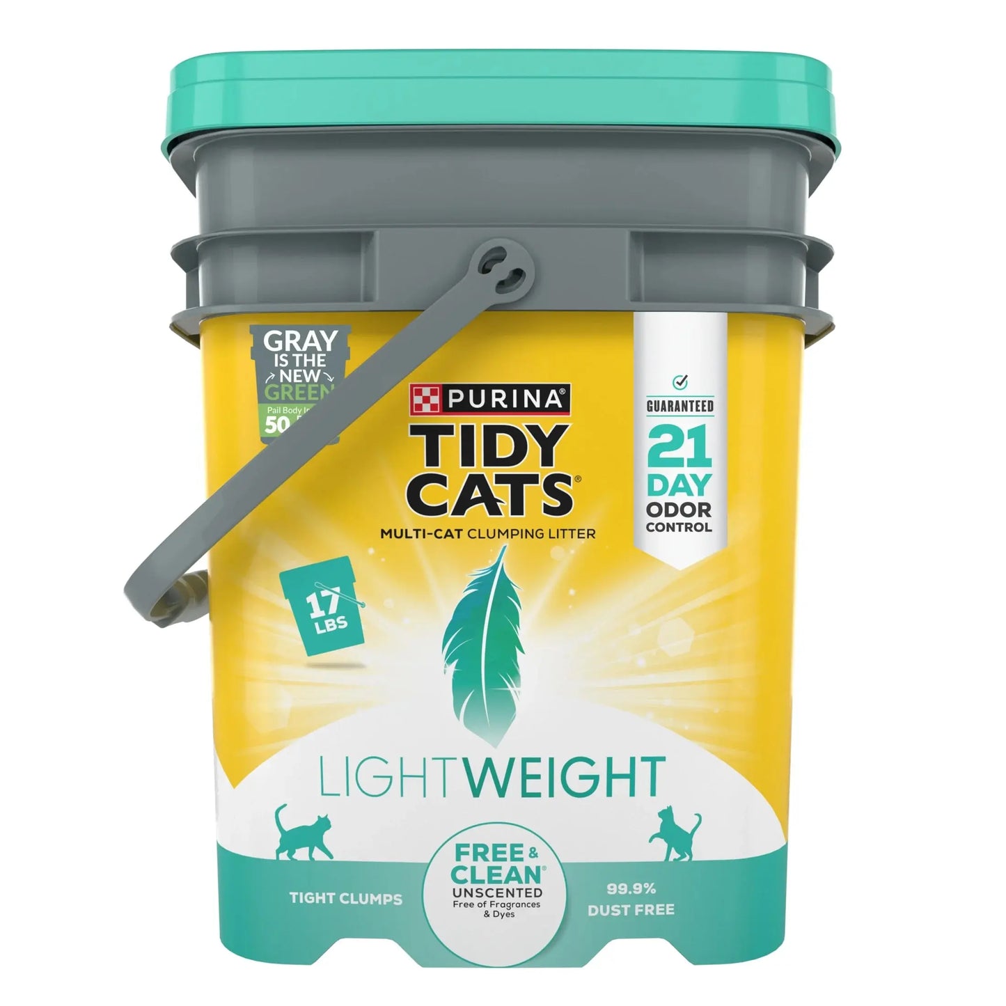 Purina Lightweight Free and Clean Unscented Clumping Cat Litter