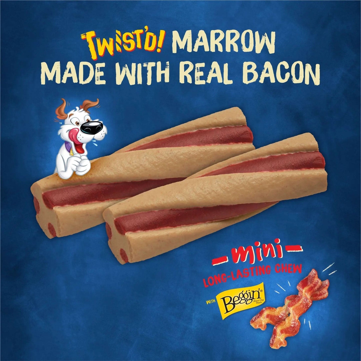 Purina  with Beggin' Twist'D Small Dog Treats with Bacon Chews, 20.2 Oz Pouch (12 Count)