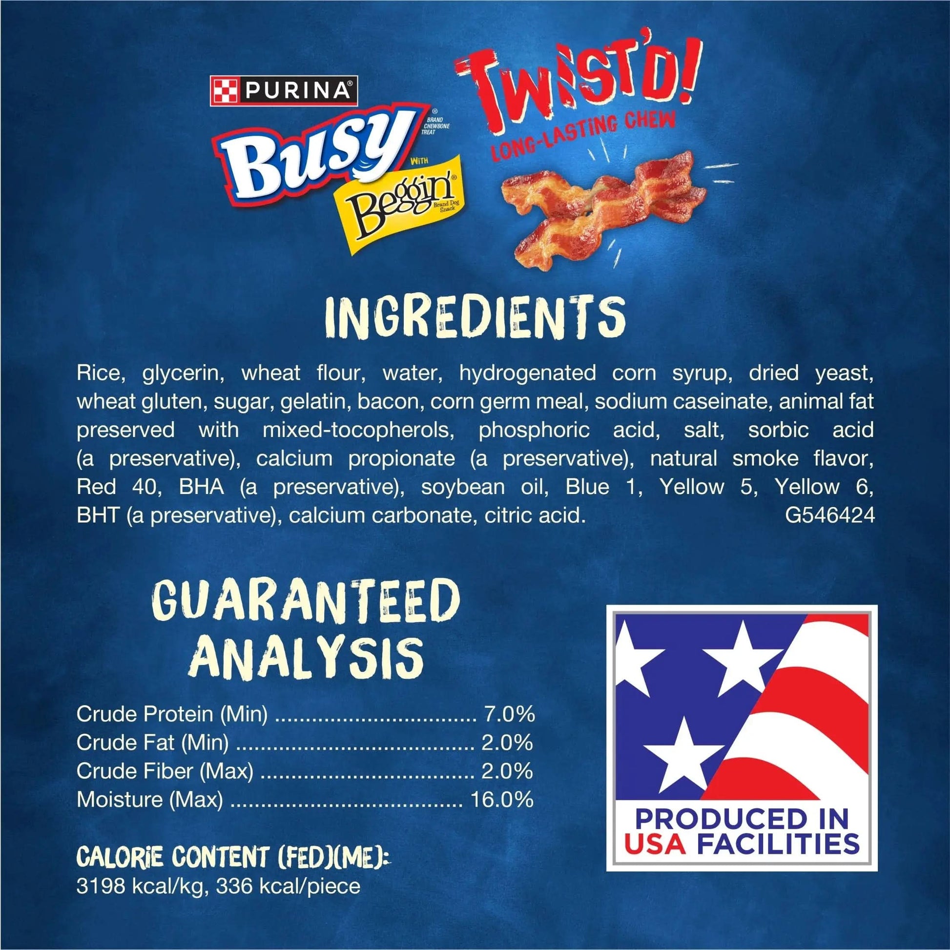 Purina  with Beggin' Twist'D Small & Medium Dog Treats with Bacon, 36 Oz Pouch (10 Count)