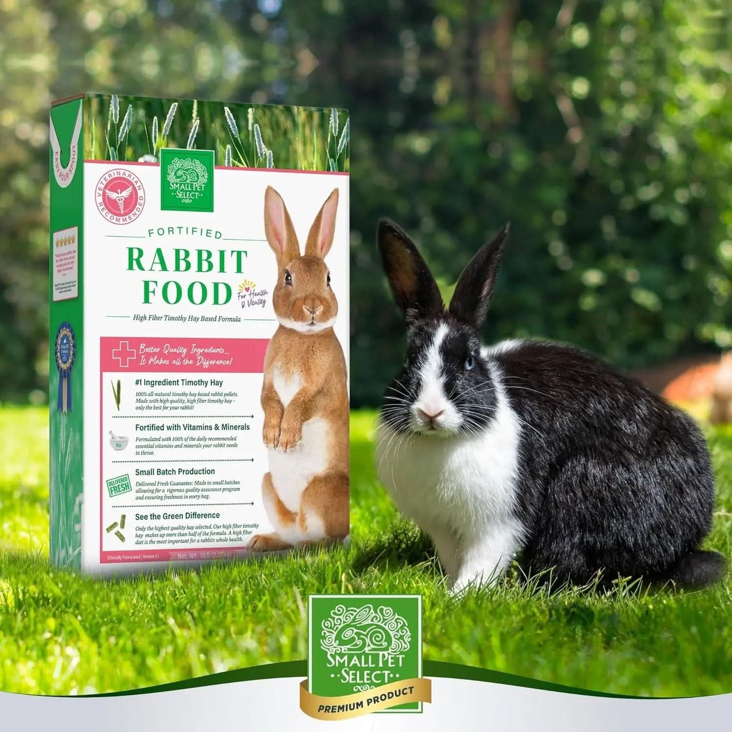 Premium Rabbit Food Pellets, 10 lbs