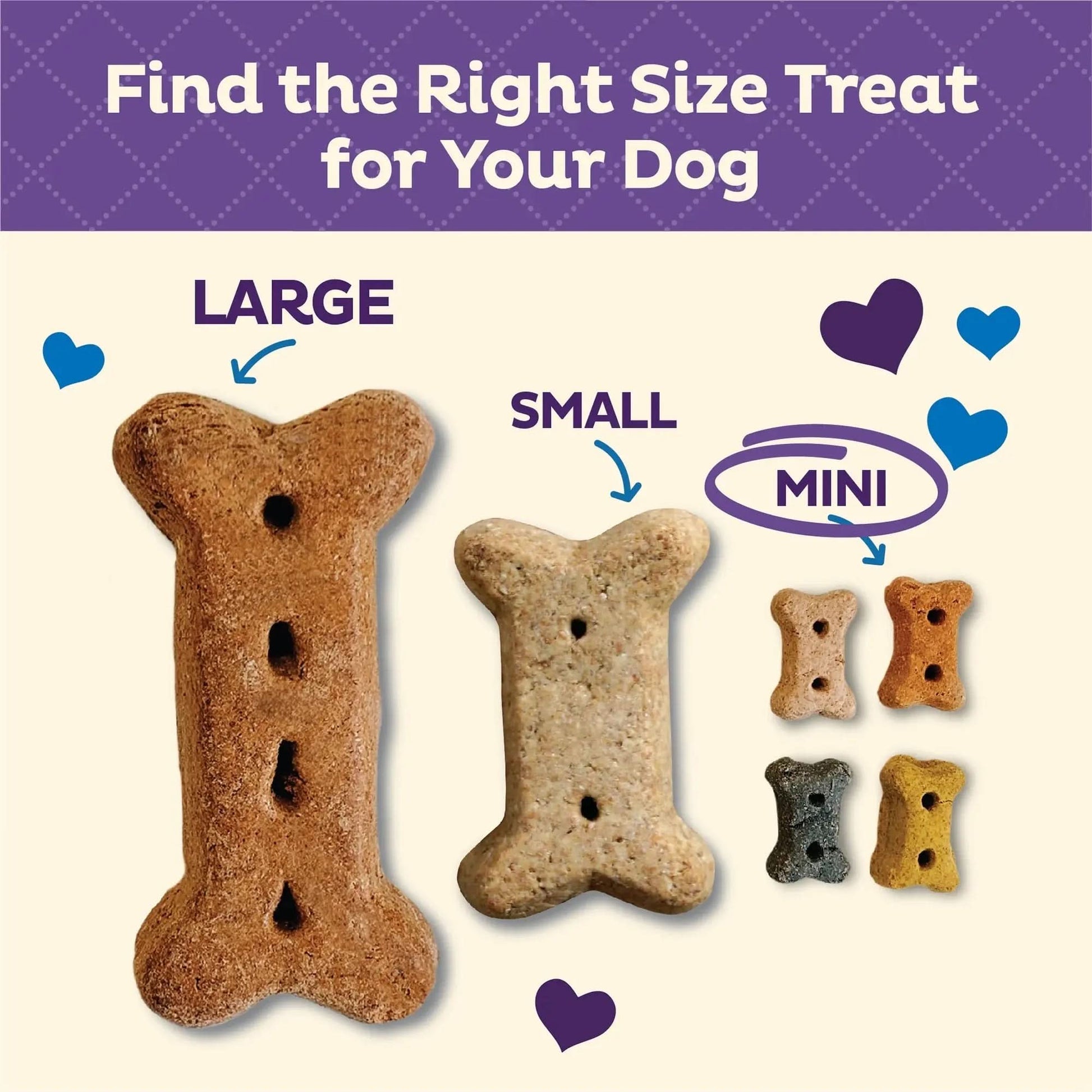 (2 Pack)  Classic P-Nuttier Biscuits Baked Dog Treats, Small, 16 Ounce Bag