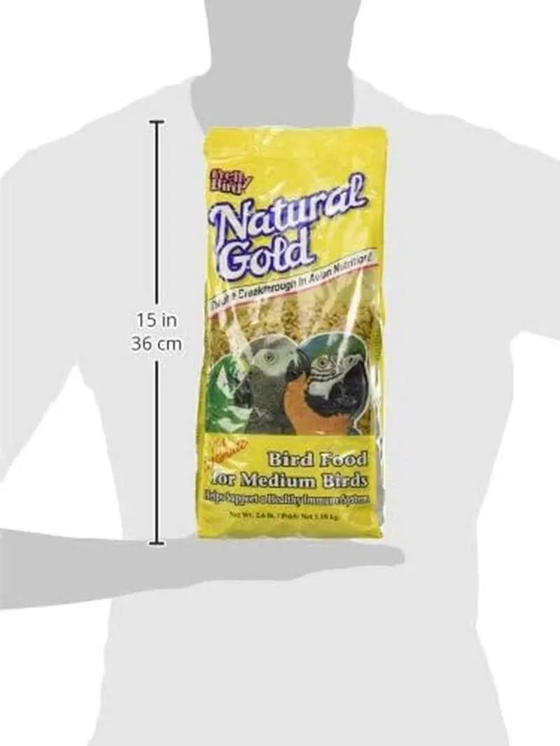 Natural Gold Medium Bird Food - 2.6 lb Package