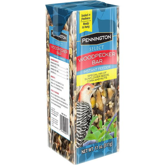 Woodpecker Bar Wild Bird Feed and Seed Cake, 11 Oz. (2 Pack)